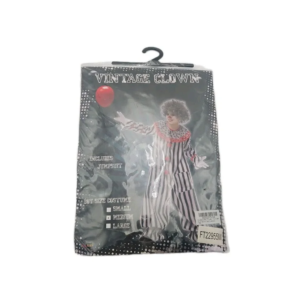 child's Vintage clown costume New Medium Jumpsuit